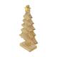 Statue tree mango wood 16x6x29cm - Natural