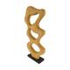 Statue organic paulownia wood 28x9x58cm