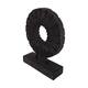 Statue round paulownia wood 28x9x38cm