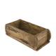 Brickmould without plastic reclaimed wood with handle 32x15x10cm - Natural