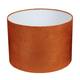 Lamp shade round velvet 40x40x30cm S/3