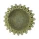Tealight holder glass 11.5x11.5x11.5cm