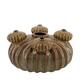 Vase ceramic 25x25x13cm - Brown