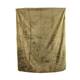 Plaid rectangular faux fur polyester 170x130x2cm - Cream