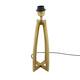 Table lamp aluminium 15x15x44cm