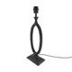 Table lamp aluminium 19x12x55cm