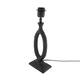 Table lamp aluminium 13.5x9x39cm