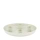 Dinnercandle holder for 4 candles metal 18x18x3cm - Grey