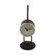 Clock round metal 22x16x39cm