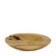 Bowl round teak wood 28x28x4cm - Natural