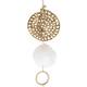 Garland rattan and capiz 12x2x70cm - Natural