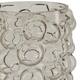 Vase glass 15.5x15.5x30cm - Grey