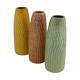 Vase corn ceramic 9x9x24cm  - Multi