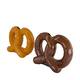 Bottle pretzel ceramic 23x9x18cm  - Brown