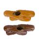 Bottle pretzel ceramic 23x9x18cm  - Brown