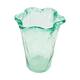 Vase round recycled glass 18x18x25cm