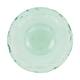 Plate round recycled glass 33x33x8cm - Transparent