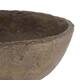 Bowl round paper mache 37x37x18cm - Brown