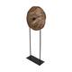 Statue round reclaimed wood vintage 46x20x120cm - Brown