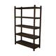 Cabinet rectangular reclaimed wood 120x45x180cm - Brown