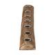 Dinnercandle holder reclaimed wood vintage 46x7x3cm - Natural
