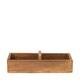 Tray reclaimed wood 37x14x9.5cm - Brown