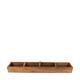 Tray reclaimed wood 76x14x9.5cm
