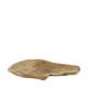 Tray organic teak wood 38x22x2.5cm