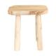 Stool rectangular teak wood 38x28x42cm