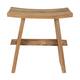 Stool teak wood 49x29x50cm