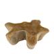 Bowl teak wood 60x58x15cm