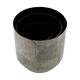 Planter leaf metal 22x22x22.5cm  - Grey