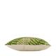 Cushion leaf print cotton 45x45x8cm