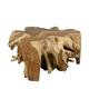 Side table teak wood 100x100x48cm