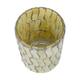 Tealight holder glass 6x6x8cm