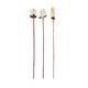 Flower corn on stick 6x7x78cm  - Natural