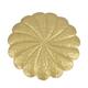 Tray round metal 28x28x2cm