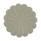 Tray round metal 28x28x2cm