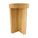 Stool teak wood 30x30x45cm
