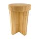 Stool teak wood 30x30x45cm