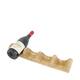 Winebottle holder teak wood 45x9x7cm - Natural
