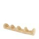 Winebottle holder teak wood 45x9x7cm - Natural