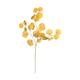 Branch eucalyptus artificial 82x35x5cm - Yellow