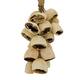 Hanger palm pod nature 55x22x13cm 20pc