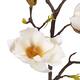 Branch magnolia artificial 65x23x6cm - White