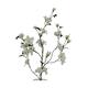 Branch azalea artificial 112x45x30cm - White