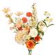 Flower bouquet 7 stems artificial 90x40x30cm - Multi