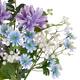 Flower bouquet 4 stems artificial 70x25x25cm