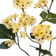 Branch cherry blossom artificial 73x27x16cm - Yellow