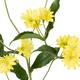 Branch chrysanthemum artificial 85x30x20cm - Yellow